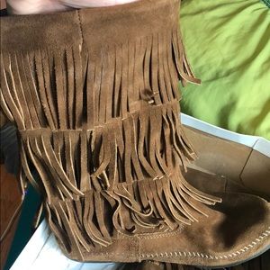 Tall moccasins